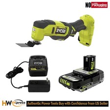 RYOBI PCL430B ONE 18V Cordless Multi-Tool W/PBP003 2.0Ah Battery P118B Charger