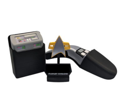 Star Trek Voyager Away Team Kit - Boomerang Phaser & TR-590 - 3D Printed Prop