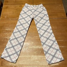 Vintage 1960s Wrangler Misses High Waisted Abstract Pattern Jeans SZ 11/12 Slim