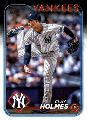 2024 Topps Series One #247 Clay Holmes RC New York Yankees MLB Baseball Card
