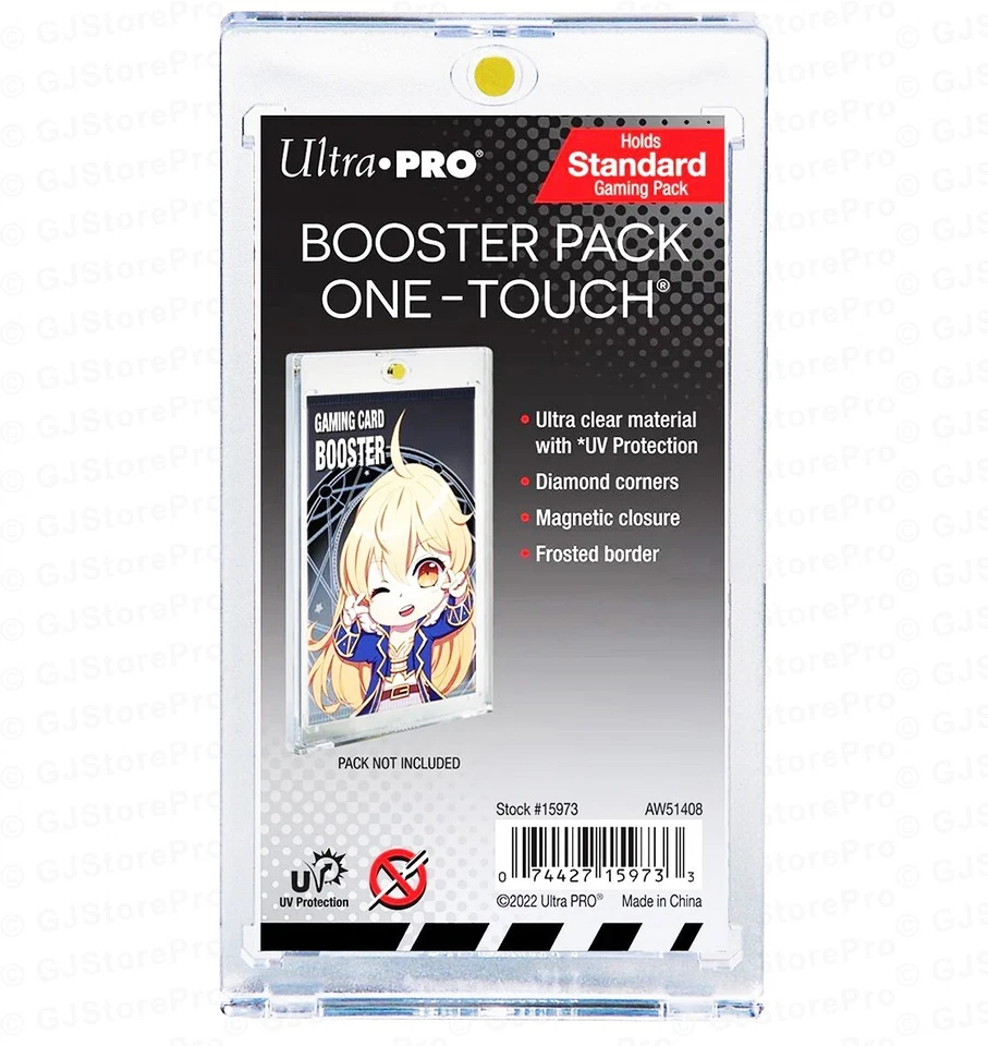 Ultra PRO - Protège carte Magnétiques UV ONE-Touch Format Standard Pokémon MTG - Photo 2/3