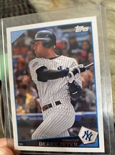 2009 Topps New York Yankee Team Set #NYY3 Derek Jeter Silver Stamp