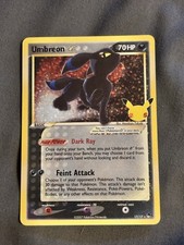 Umbreon Gold Star 17/17 Celebrazioni Collezione Classica (Possibile PSA 10)