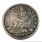 1877 P Philadelphia Trade Dollar Early Silver $1 U.S. Coin