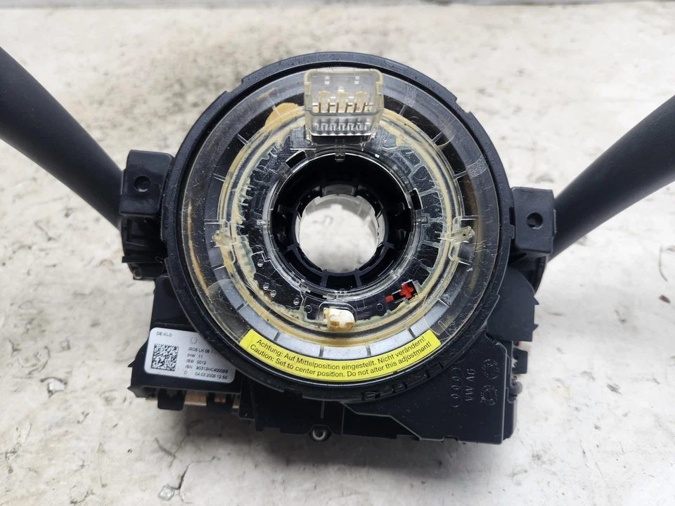 AUDI S5 WIPER INDICATOR STALK SWITCH & SQUIB 8K0953568F 2007 - 2012 - Image 4 of 4