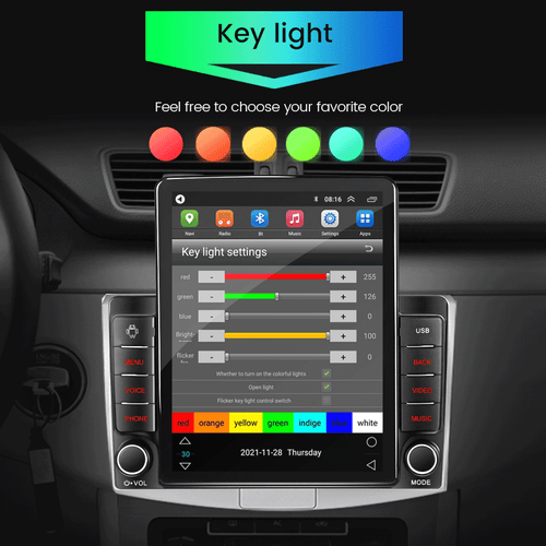 Autoradio 9,7" Android DAB GPS SAT Navi Stereo Carplay per JEEP Bussola 2016-2018 - Foto 13 di 15