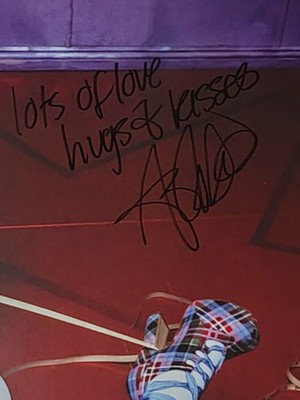 SIGNED WITH PERSONAL MESSAGE Ashnikko Smoochies Vinyl LP Opaque White RARE