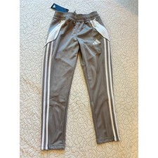 Adidas Kids Tiro 24 Training Pants Grey White Size XS Soccer