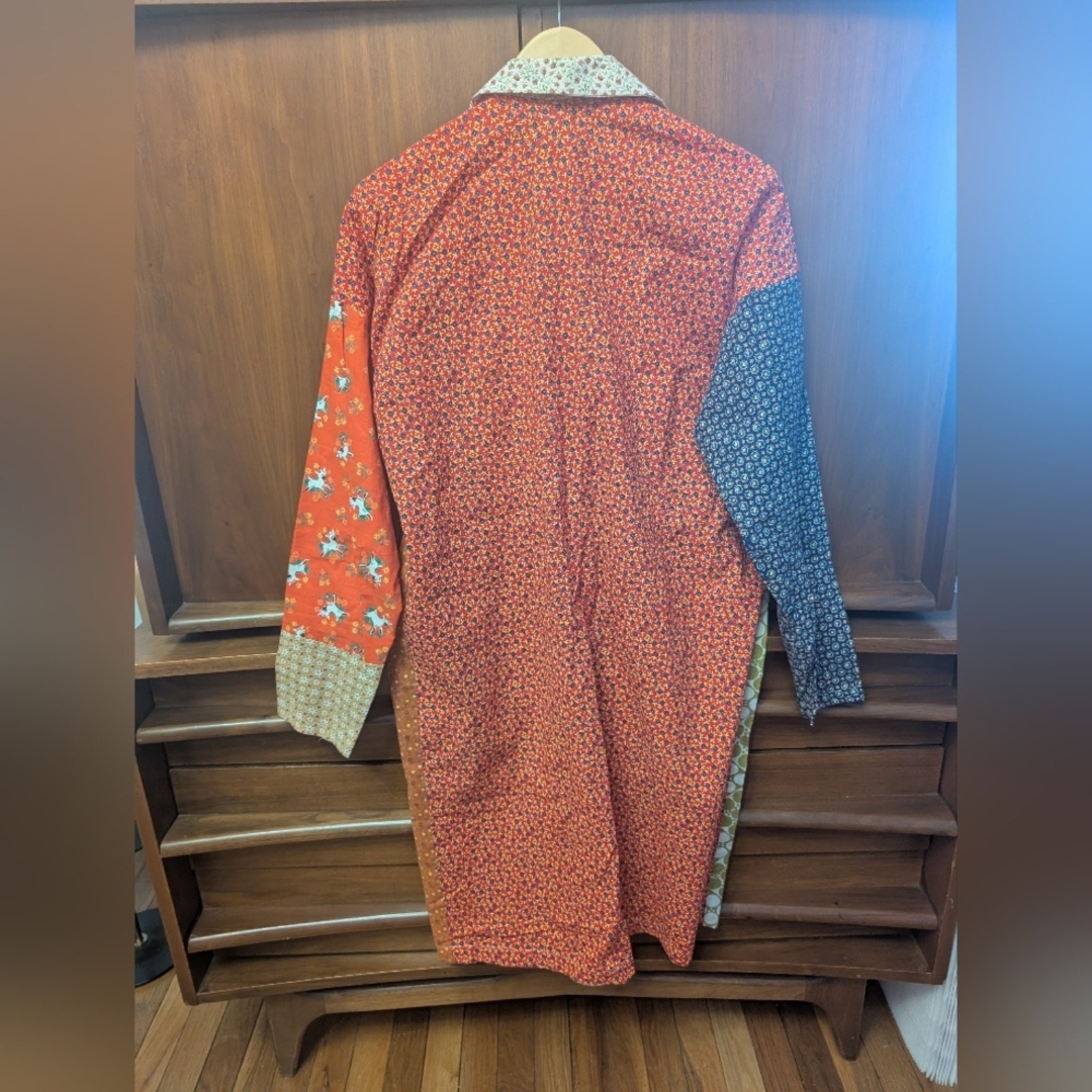 Handmade Cotton Patchwork Jacket - image 3