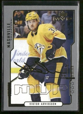 2020-21 Upper Deck MVP - 20th Anniversary Viktor Arvidsson #56 3rd Star