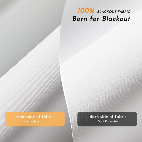Blackout Roller Blinds for Indoor Windows, Cordless Roller Shades with Valanc... - Picture 3 of 6