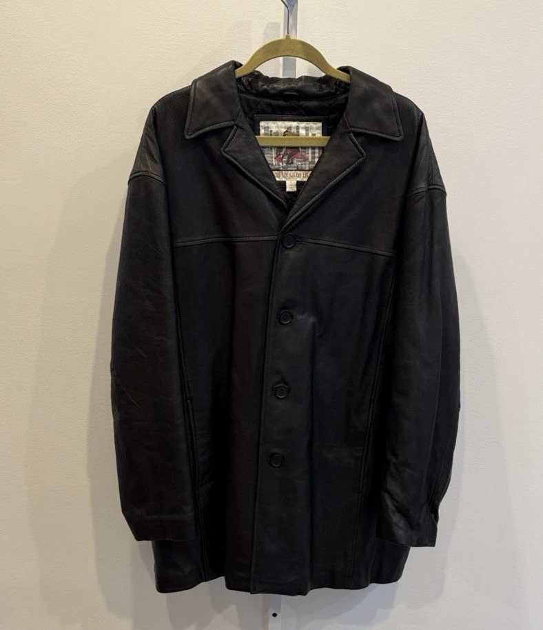 Cowboy Leather Outer Shell Coats for Men for Sale | Shop New