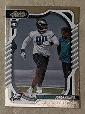 2022 Panini Absolute Jordan Davis RC #172