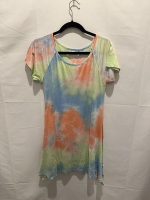 NWT Kathmandu Tie Dye Multicolor Tunic Dress.one Size.stretchy,boho,festival
