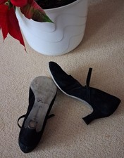 Tanzschuhe Standard/Latein schwarz 5,5cm Absatz Standard