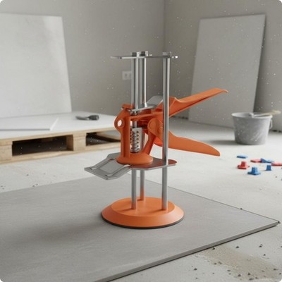 2 Pieces Manual Tile Elevator Adjustable Height Multi Function Lifting Tool