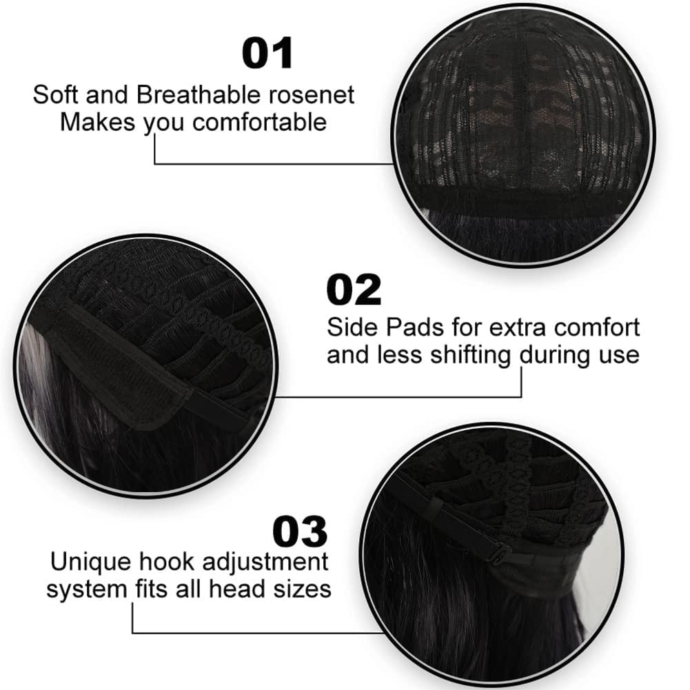 Mens Afro Wig Curly Black Short Wigs Kinky Fancy Funny 70S Costume Halloween Par