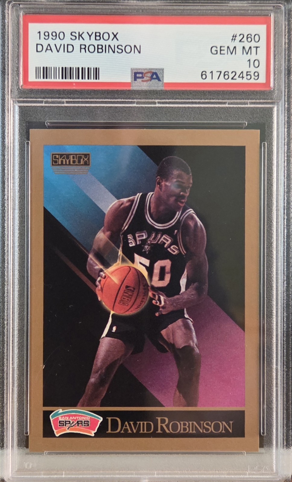 1990 SKYBOX DAVID ROBINSON # 260 PSA 10 GEM MINT