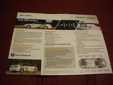2015 Chevy Chevrolet Cng Impala Press Release Catalog Brochure