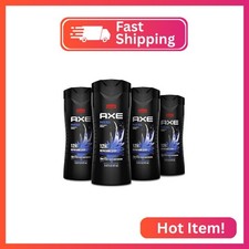 AXE Body Wash Phoenix 4 Count 12h Refreshing Scent Crushed Mint  Rosemary Men's
