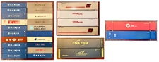 HO Scale 40' 45' 48' 53' Shipping Container See Variations