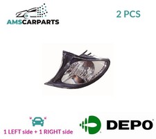 INDICATOR LIGHT BLINKER LAMP PAIR 444-1511L-UE2 LORO 2PCS NEW OE REPLACEMENT