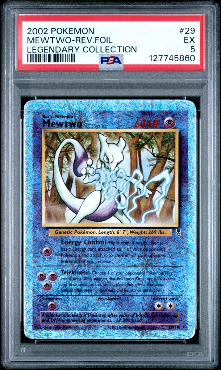 Mewtwo Pokémon TCG Professional Sports Authenticator (PSA