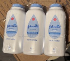 JOHNSON'S Baby Powder 9 oz Bottles, Pack of 3