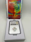 1962 10C Dime Graded MS66 Eye Candy Toned Bullion Plus