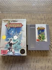 Castlevania (Nintendo NES, 1987) Cartridge and Box, No Manual