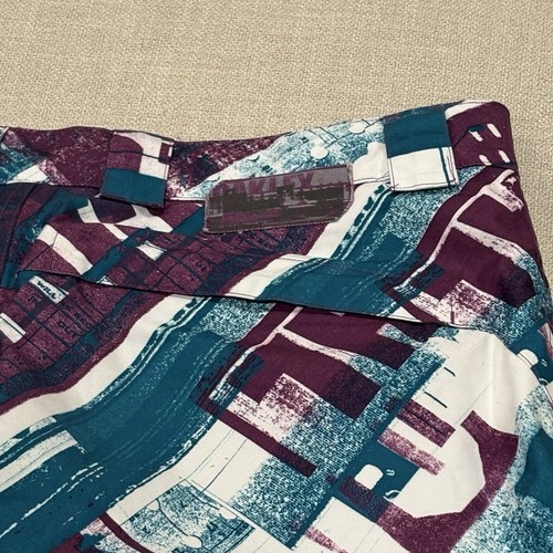 Oakley Mens Crazy Geometric Ski Snow Snowboard Pants Large L (35x30) Loose EUC - Picture 10 of 12