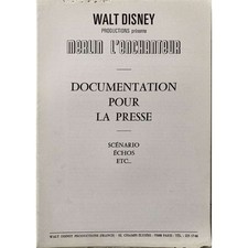 THE SWORD AND THE STONE Pressbook 8p - 9x12 in. - 1963/R1976 - Walt Disney, Rick