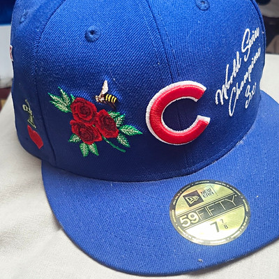 New Era 59FIFTY Chicago Cubs Cap blau Fitted World Series Champions 3x 7 7/8