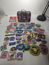 Huge Lot of Vintage Girl Scout Patches Badges Pins Y2K 2000 s NEW 55 Pieces