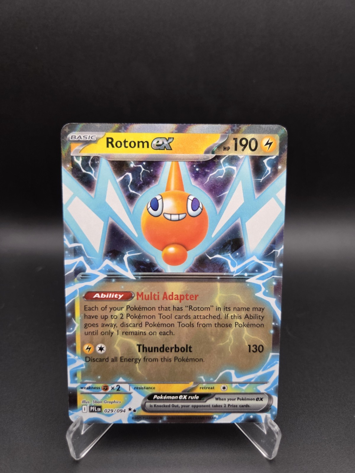 Rotom ex 029/094 Me02: Phantasmal Flames Holo