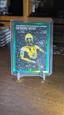 Star Wars: a New Hope - 2021 Topps Star Wars Galaxy Green Refractor Poland /99