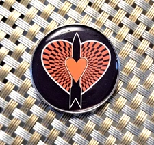 Love and Rockets (band) round Metal Pin Badge New Wave Pop Rock Bauhaus