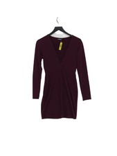 Motel Bodycon Midi Dress M in Purple