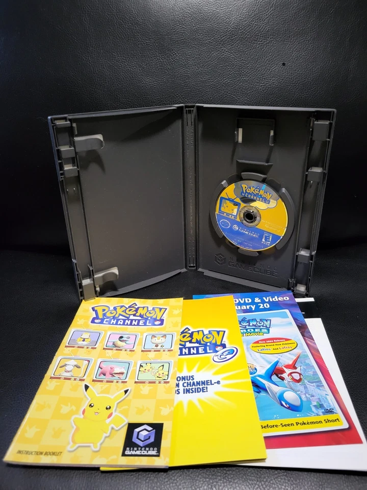 Canal Pokémon Nintendo GameCube GCN Videojuego Completo Foto 4 de 4