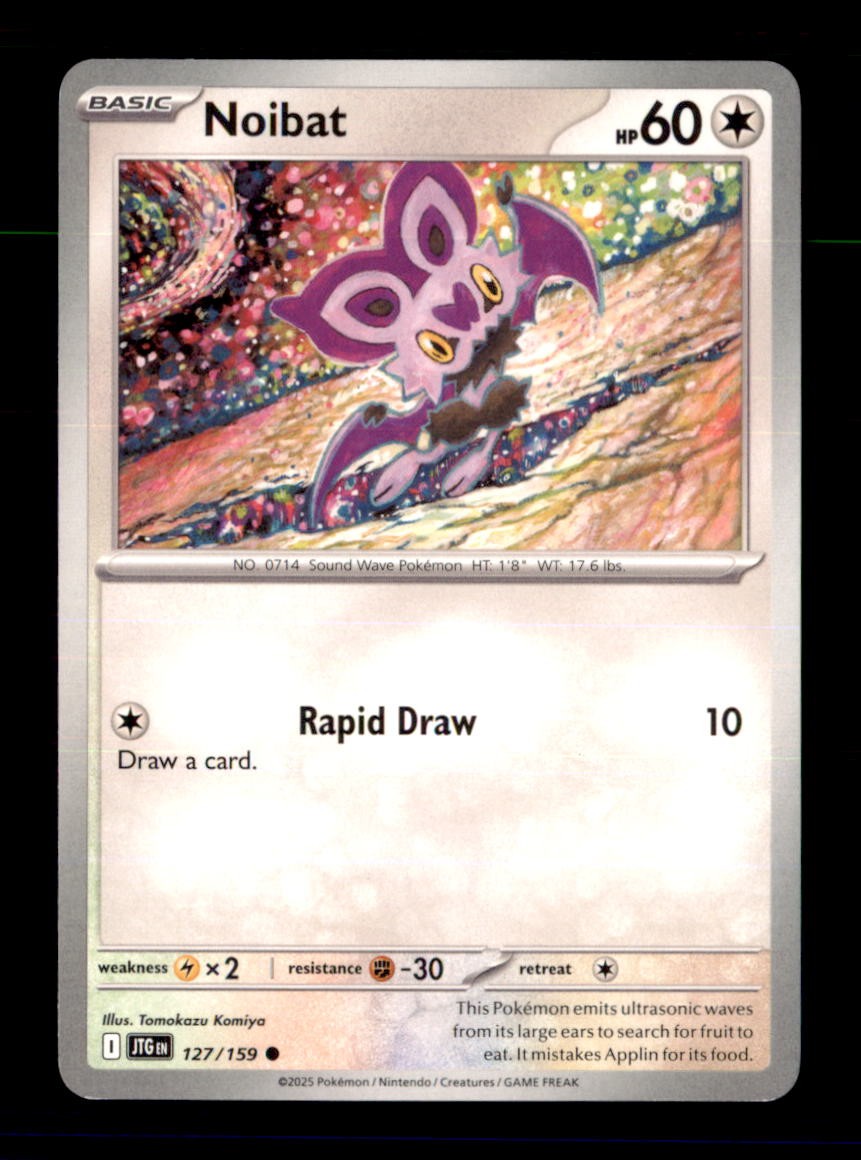 Noibat 127/159 Common Journey Together Pokemon Near Mint