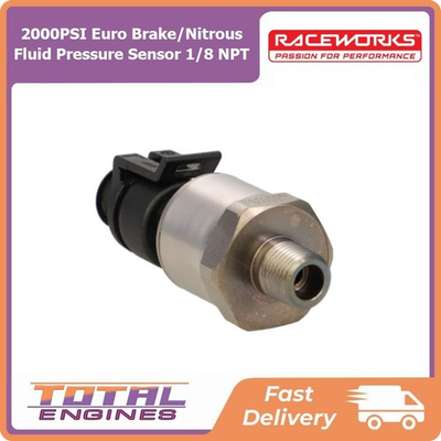 #ad Raceworks 2000PSI Euro Brake Nitrous Fluid Pressure Sensor 1 8 NPT OPS 151 AU $311.50