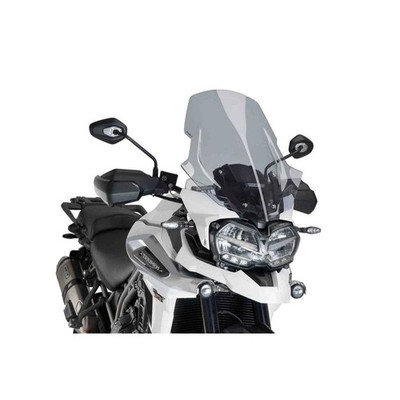 Puig Touring Cupolino For Triumph Tiger 1200 Alpine Edition 20-21 Smoke Clear