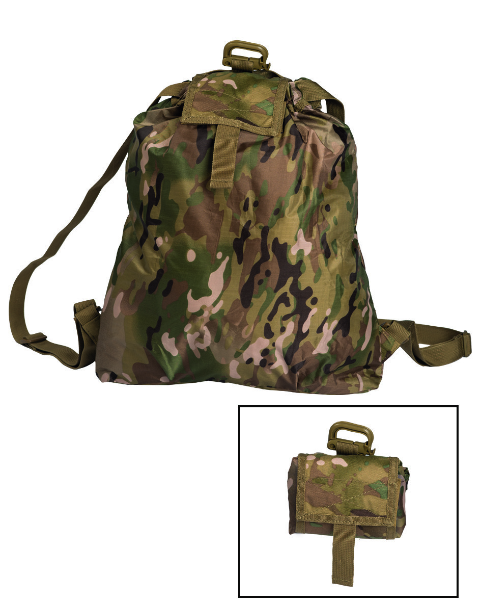 Рюкзак Mil-Tec Roll-Up Outdoor Freizeitrucksack multitarn