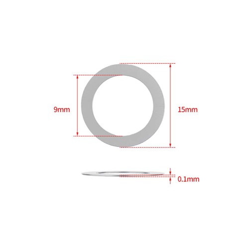 0.1mm - 0.5mm Unterlegscheiben Flache Präzisionsdichtung Edelstahl DIN 988-- - Picture 100 of 209