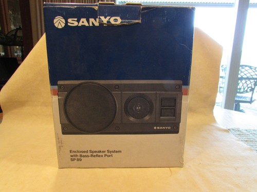 Vintage Sanyo SP 89 Automotive Pair of Speakers - Picture 3 of 20
