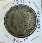1883 S Morgan Silver Dollar