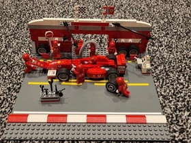 LEGO 8375 Ferrari F1 Pit Set Racers Ferrari 2004 Sealed