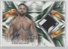 2019 Topps WWE Undisputed Auto Relics Green 45/50 Dash Wilder #UAR-DW Auto 3hd