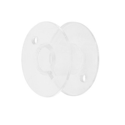 Transparente Spule Plastikspulen 2*2*1,1 Cm Anfälle Von Nähmaschinen Exzellent