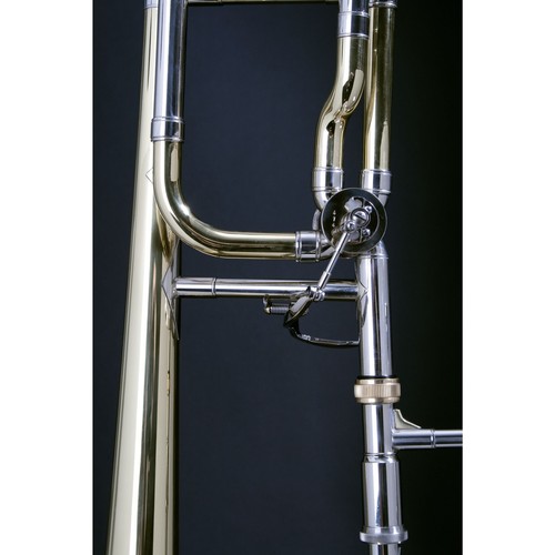 MZSL-133Q Tenorposaune Quartventil Messing Lackiert Bb/F inkl. Mundstück - Afbeelding 5 van 6